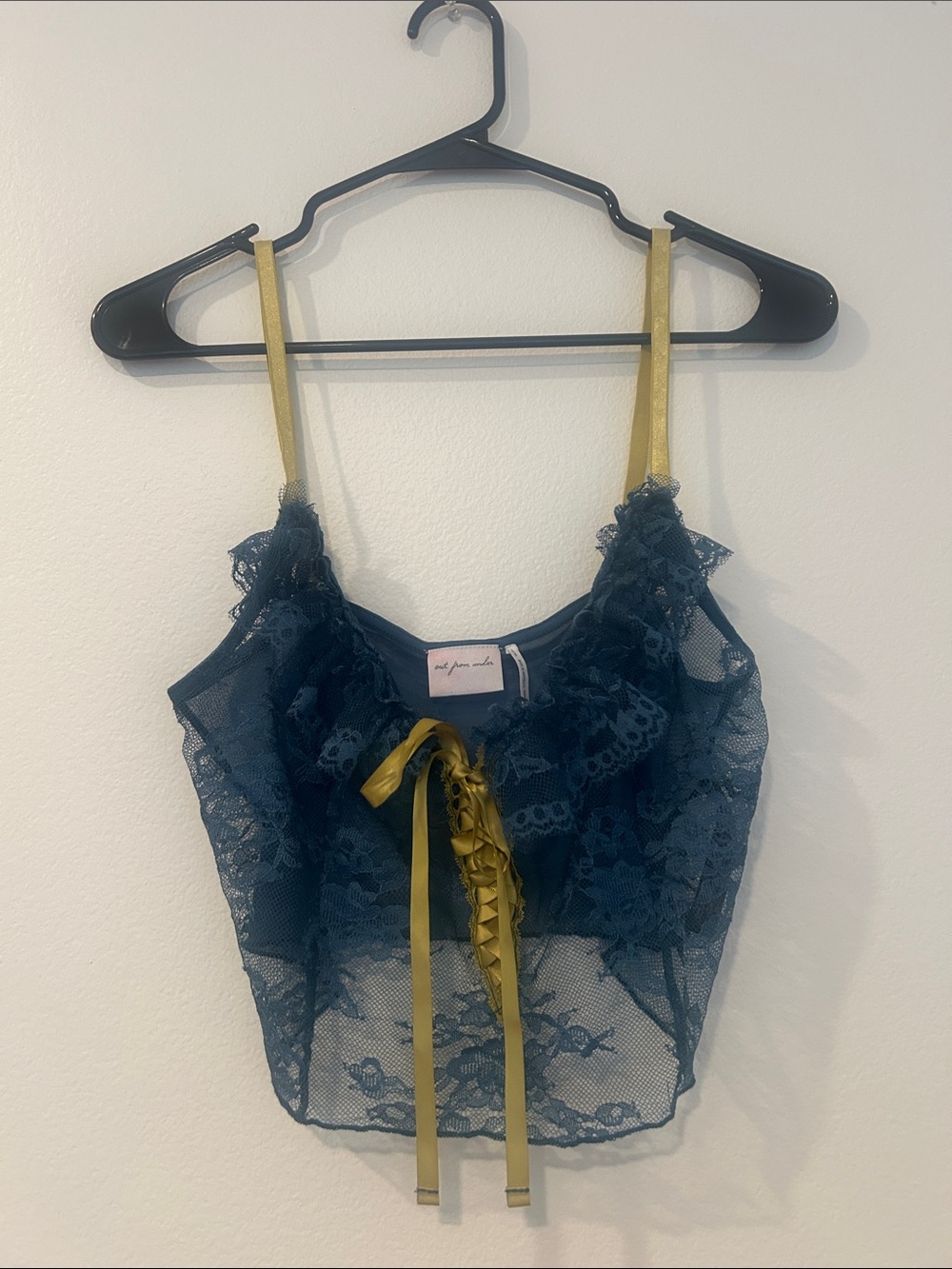 Lace Bralette w lace up detail